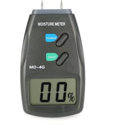 Digital Wood Moisture Meter Wood Humidity Tester Timber Damp Detector with bag