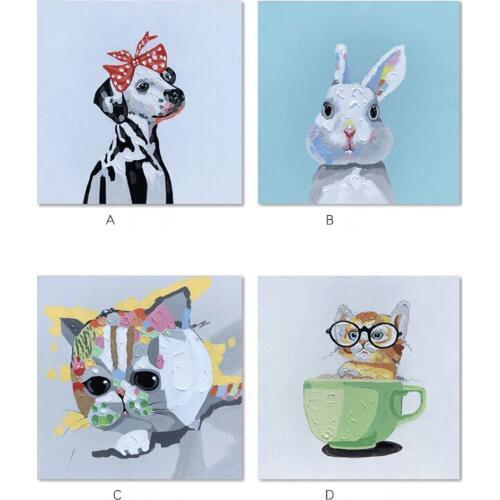 DONGMEI OIL PAINTING hand painted oil painting Home decor painting art pictures Animal Provide customized service DM190319