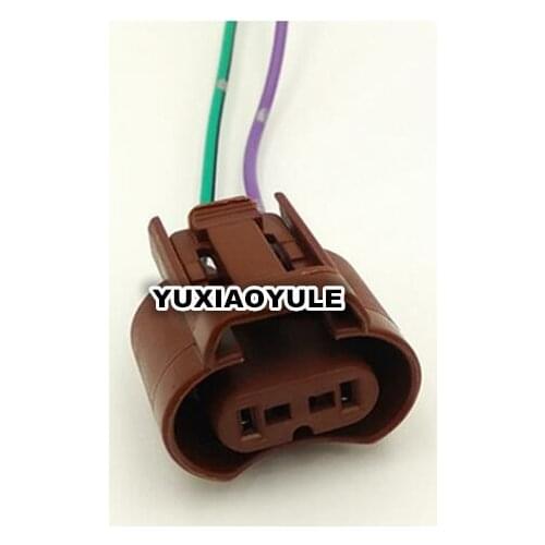 2/4/10/20/50pcs/lot 2 Pin/Way dipped Headlight Fog Light Lamp 9006 HB4 Connector Plug With Cable Pigtail For Toyota Honda Mazda