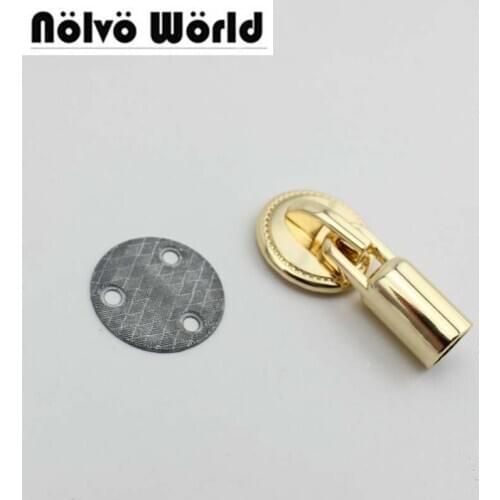 20pcs handbag handle Connector on both sides of the screw bag handle buckle hardware accessories metal fitting hardware handbag