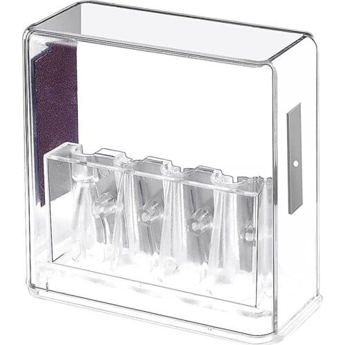 Multifunctional 4 Holes Charcoal Pencil Sharpener Long Core Lead Drawing Art Manual Sketching Drawing Supplies