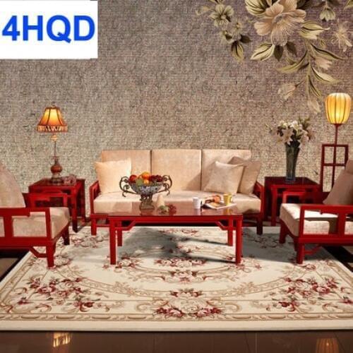 New Zealand Wool Living Room Coffee Table Sofa Carpet Bedroom Bed Blanket Thick Encryption Wool Carpet