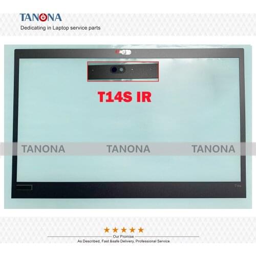 Original New 5CB0S95445 Black For Lenovo Thinkpad T14S Lcd Front Bezel Sheet Sticker IR