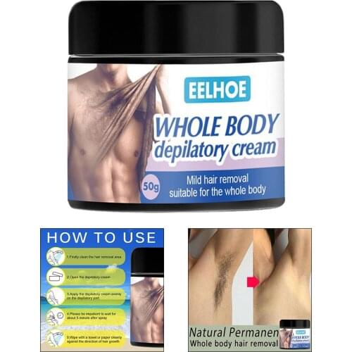 Durable Hair Removal Cream Bikini Painless for Men Women Legs Hair Remover For Armpit Arms Skin Care Body Care Depilatory Cream