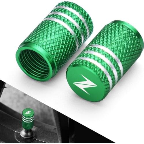 For KAWASAKI Z750 Z650 Z400 ZX6R ZX10R ZX14R Motorcycle Accessorie Wheel Tire Valve Stem Caps CNC Airtight Covers Dustproof Caps