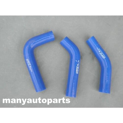 BLUE silicone radiator hose for YAMAHA RD250 RD350 LC 4L0 4L1