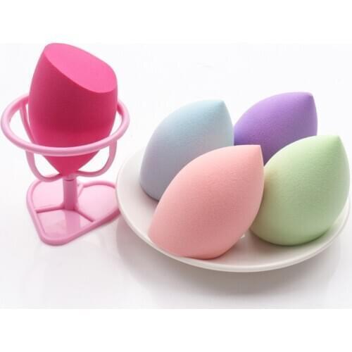 1 Pc Makeup Sponge Concealer Smooth Cosmetic Powder Puff Cut Shape Foundation Bevel Cosmetic Puff Women Make Up Tools