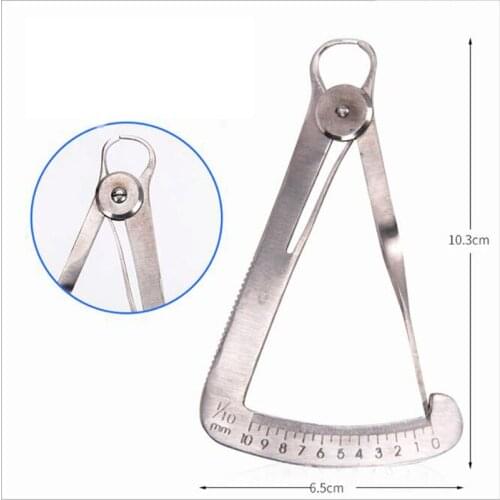 Dental Gauge Caliper dentist Tools Dental Caliper For Metal / Wax Dental Lab Tool