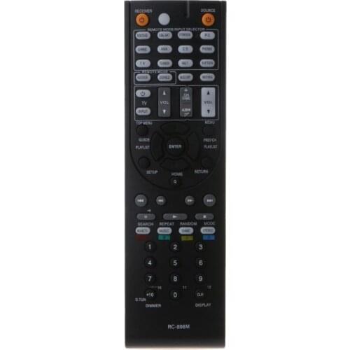 Replaced RC-898M Remote Control for Onkyo TX-NR5008 TX-NR709 TX-NR646 TX-NR747 TX-NR545 AV Receiver