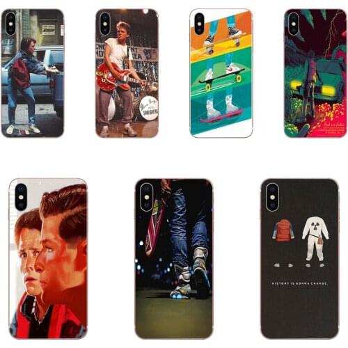 TPU Case Protective For Xiaomi Mi A1 A2 A3 CC9 CC9E 9T mi10 mi9 mi8 pro lite SE Back To The Future Movie