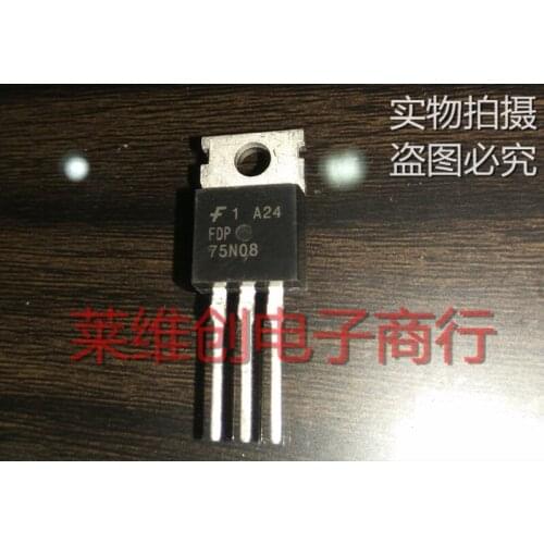 100% New&original FDP75N08 75N08