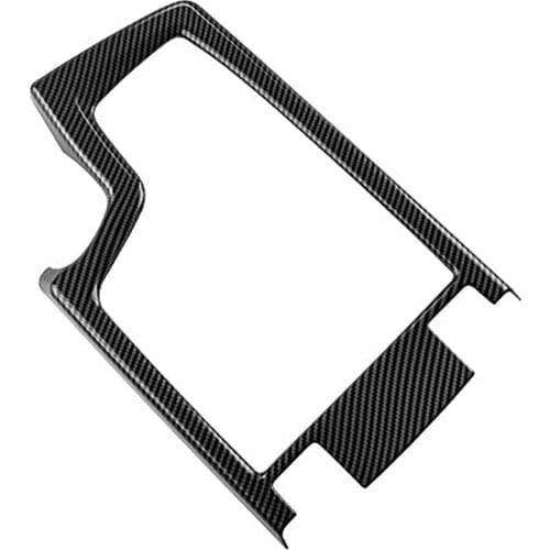 Car Carbon Fiber Center Armrest Box Protective Frame Cover Trim for-BMW 3 Series F30 F35 2013-2019