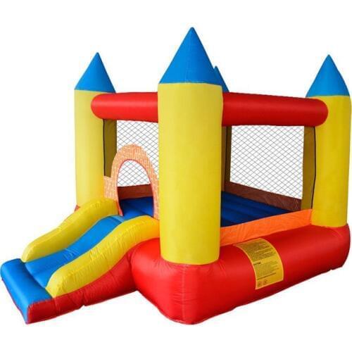 Large Inflatable Bounce House Jumper Playground Kids Play Castle Oxford Cloth Trampoline With Slide Jumping Bouncer for Children