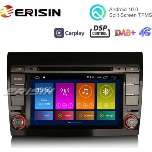 Erisin ES3071F 7" Android 10.0 DAB+ Car Stereo GPS Wifi 4G OBD DSP TPMS CarPlay for BRAVO