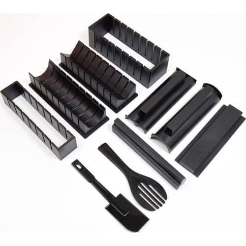 10-piece Sushi Mold Sushi Set, Round Heart-shaped Sushi Tool Set, A Variety of Shapes Sushi Sushi Tools