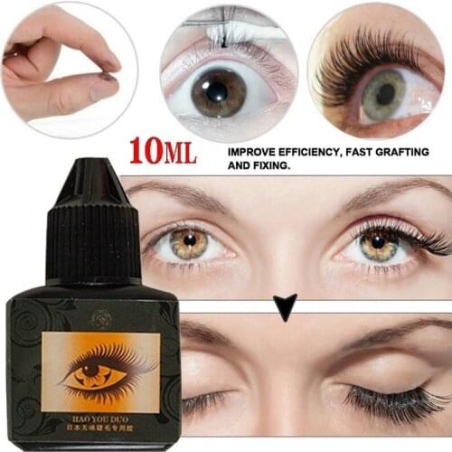 Eyelash Extensions Eyelash Adhesive Lashes Glue Portable No Odor No Irritation Lasting Grafting False Eyelash Tool For Beginner