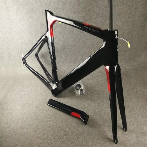 Red Black Concept Carbon Bike Frame Carbon Road Framework V3RS C64 bicycle frame Matte/Glossy