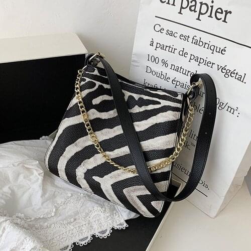 Small PU Leather Crossbody Bags For Women 2020 trend Shoulder Handbags Branded Bag Leopard Zebra pattern Designer Hand Bag