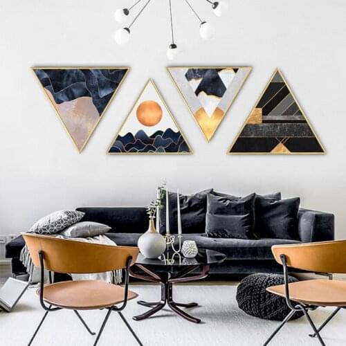 Painting By Numbers Sun Sunset Sunrise Abstract Decoration Painting Ins Style Wall Art Canvas Wall Pictures For Living Room