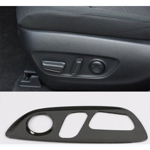 Car Seat Control Switch Cover Sticker Seat Adjust Button Case Cover Trim For Toyota RAV4 RAV 4 xa50 2019 2020 Accessories
