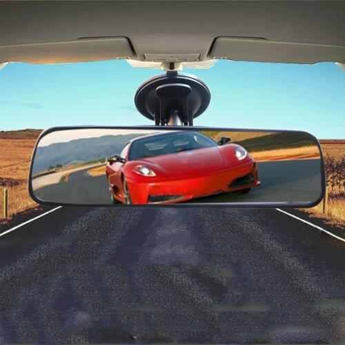 NEW Universal Design Wide Angle Convex Rearview Mirror Car Interior Rear View Child Seat Watch Blue Sun Visor Safety