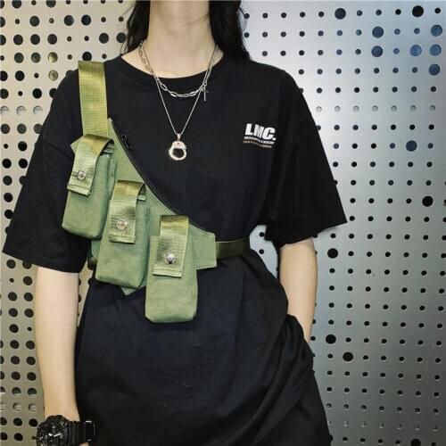 Women Waist Pack Reflective Fanny Pack hip men Belt Bag Crossbody Bags For Women Casual Chest Pack Female Purse