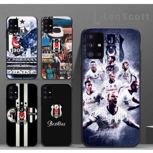 Turkey Besiktas Football Phone Case For Samsung A50 A51 A52 A71 A31 A21S S8 S9 S10 S20 S21 Plus Fe Ultra