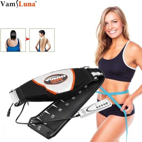Waist Vibrating Massager, Electric Body Slimming Massager Belt Muscle Burning Fat Weight Losing Trimmer Health Care Tools