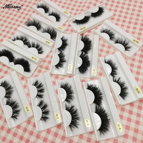 10/30/50/100Pairs 25mm Lashes 3d Mink Lashes Wholesale In Bulk 100% Real Mink Eyelashes Dramatic Long False Eyelashes with tray