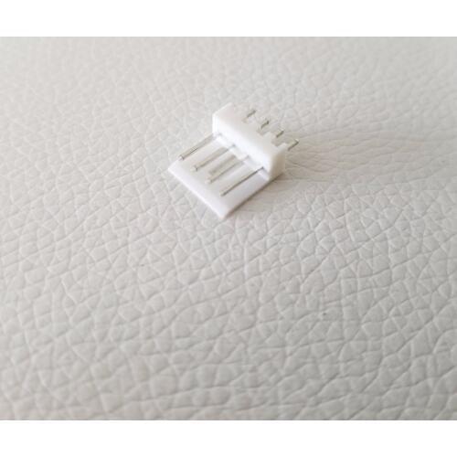 10pcs/lot PC 4Pin FDD Floppy Male Plug Socket DIY Terminal 2.55mm Space White for PC DIY