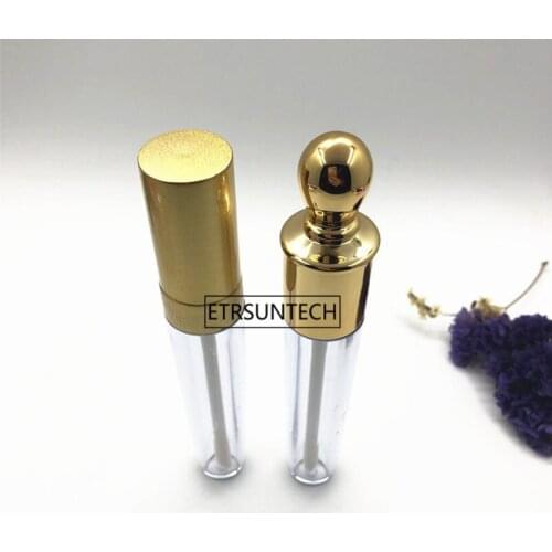 100pcs 5ML Mini Plastics Empty Little Clear Lip Gloss Tube Lipstick Balm Bottle Container Cosmetic F3845