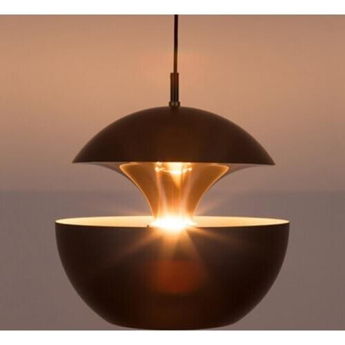 Apple Creative Simple gold Chandelier Small Pendent Lamp Restaurant Table lamp Living Room The study Attic Pendent Lamp Lights