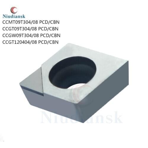 CCGT09T304 PCD CBN CCMT09T304 09T308 CCWT09T304 CCGT120404 PCD CBN CNC lathe Blade Diamond Inserts Lathe Tools Turning Blade