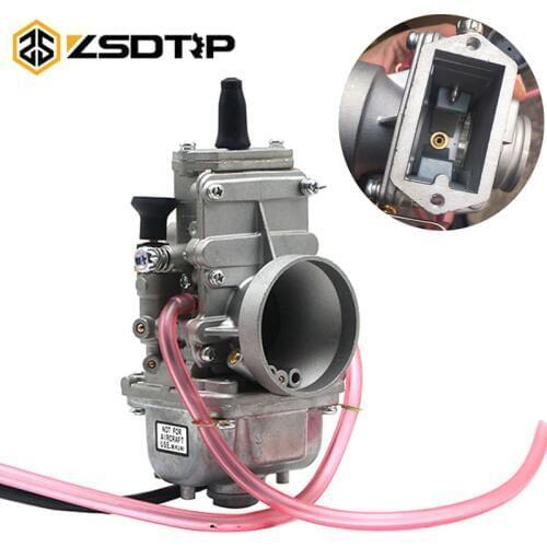 ZSDTRP Mikuni TM24 TM28 TM30 TM32 TM34 TM38 Flat Slide Carburetor Spigot TM Carbs for Honda CR250 for Kawasaki KX125 150