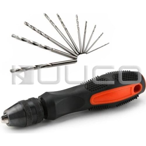 Multipurpose Hand Drill/DIY Tools/Spiral Hand Push Drill/Hand Tools for Model Resin Jewelry Walnut Amber Beeswax Nut Beads etc