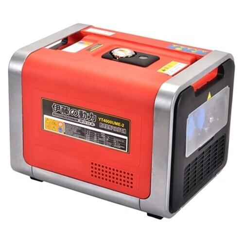 Small digital 3kw portable silent gasoline inverter generator