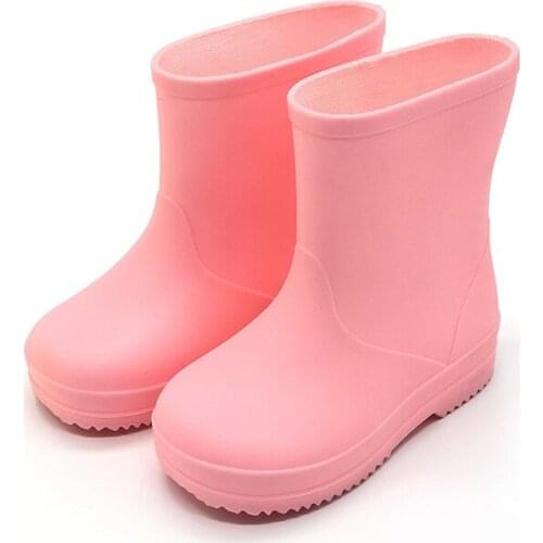 Sample Shoes- Quality Deviation Women Boots For Winter Transparent Candy Colour Water Shoes Overshoes Non-Slip Woman Ankle Boots