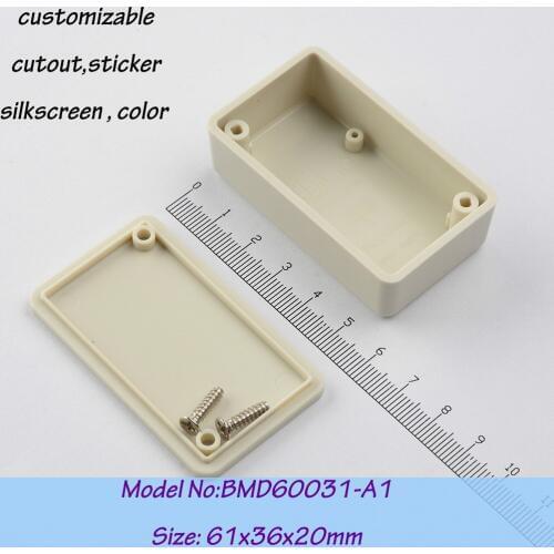 20 pieces plastic electronics housing box handheld enclosure electro shocker electronic enclosure electronic box 61X36X20mm
