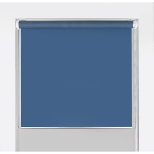 LUIWENN No Drill Design Roller Blinds Easy Installation Daylight and Blackout Fabric window blinds for Living room Custom Size