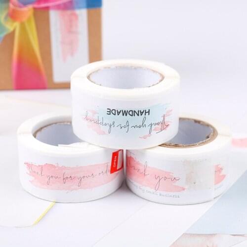 "Thank You For Your Order" Package Decoration Labels Stationery Stickers