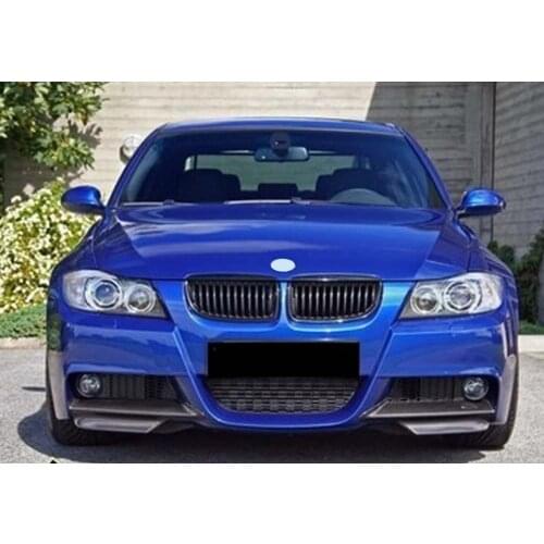 Tec E90 for BMW 3 series 2004 2005 2006 2007 2008 2009 2010 2011 2012 front BUMPER Splitter Flap corner piano bright black
