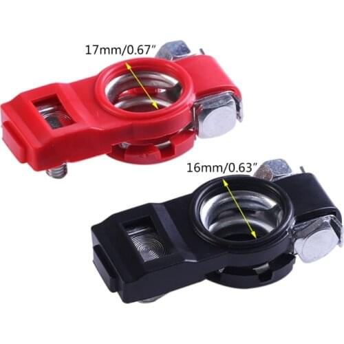 Universal Negative Positive Auto Battery Cable Terminal Top Post For Cars D7WD