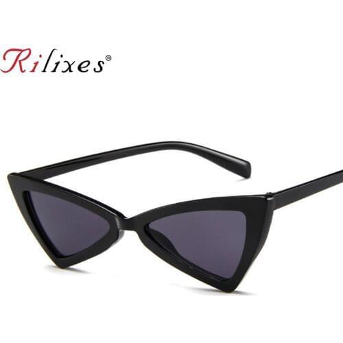 RILIXES BRAND DESIGN Cat Eye Sunglasses Women Vintage Ladies Sun Glasses Female Fashion Shades Oculos de sol Feminino UV400