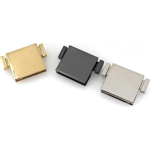 1pcs Metal Square Turn Lock Fashion Twist Lock Clasp for DIY Handbag Bag Purse Luggage Hardware Closure Bag Parts Accessories