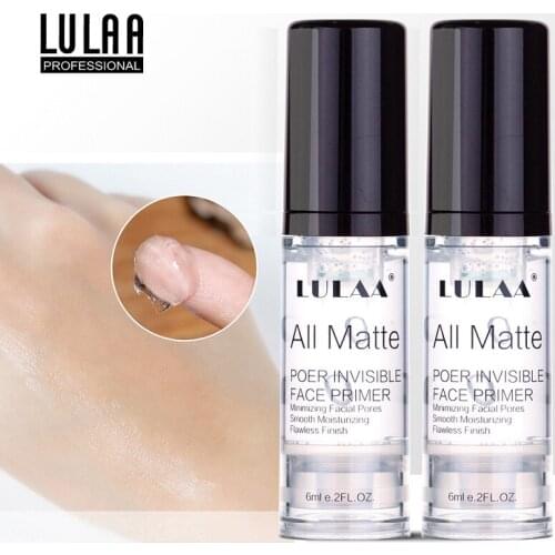 1 Pc Liquid Matte Makeup Primer Invisible Pore Makeup Fine Lines Oil-control Facial Cream Brighten Foundation Face Base TSLM2