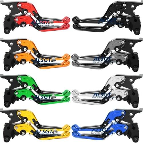 For Suzuki GSXR1000 2005 2006 GSXR 1000 CNC Aluminum Adjustable Motorcycle Folding Extendable Clutch Brake Levers Set