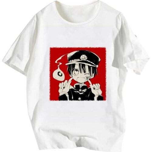 Anime Toilet-Bound Jibaku Shounen Hanako Kun Nene Yashiro T-Shirt New Anime Summer Men Women Cosplay Short Sleeve T shirt