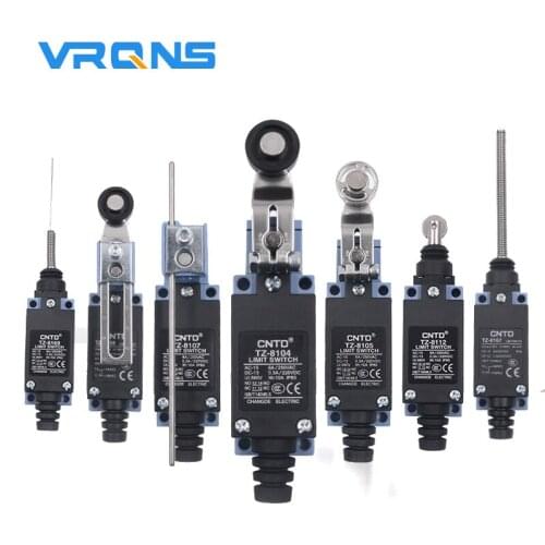 ME TZ-8108 Waterproof Double Circuit Small Vertical Travel Switch Rotary Adjustable Roller Mini Limit Switch 8104/05/09/11/22/68