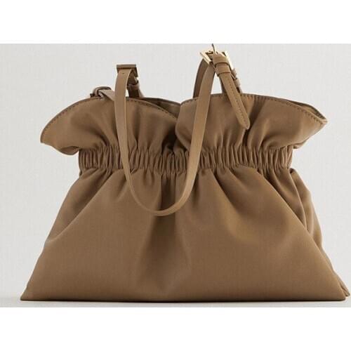 Solid Color Crossbody Hobos Bag for Women 2020 New Luxury Designer Bag Ladies Single Shoulder Drawstring Handbags Louis Brand gg