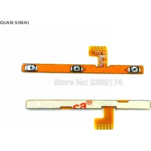 QiAN SiMAi For Lenovo S860 Power on/off Volume up/down Buttons flex cable Repair parts Free shipping